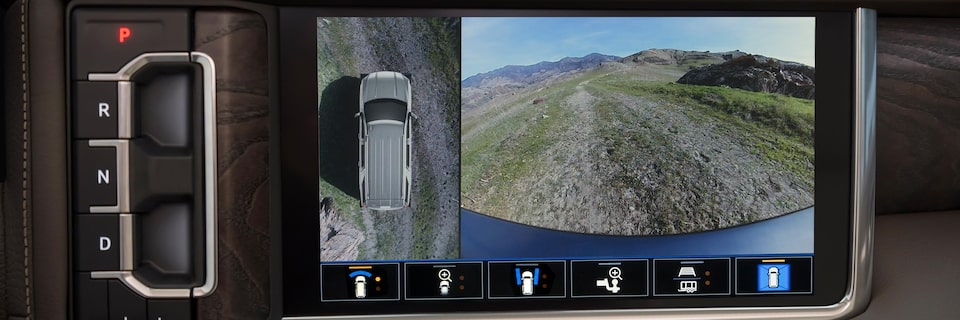 GMC Touch Screen with High Definition Surround Vision Camera