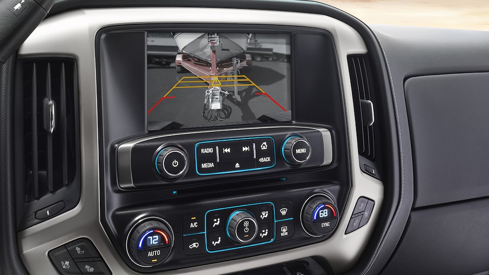 2019 GMC Safety: rear vision camera on touchscreen