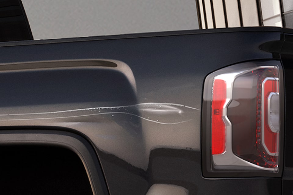 Dents and Scratches covered by GMC XS Wear Lease Protection