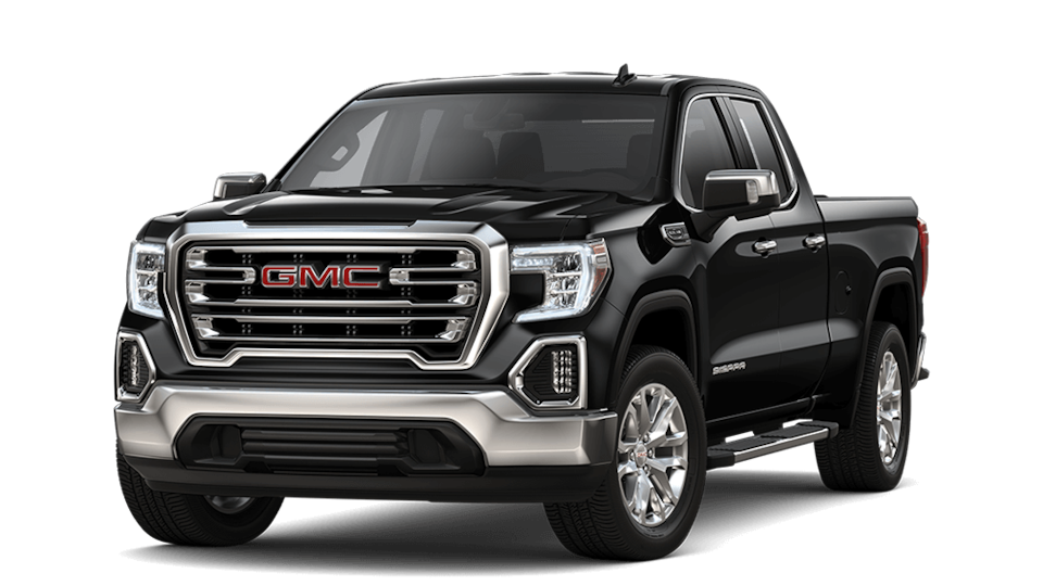 2019 GMC Sierra 1500 SLT Double Cab Standard Premium in Black