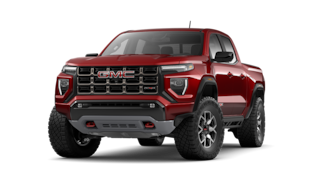 Front Three-Quarters View of the GMC Canyon AT4X Off-Road Pickup Truck