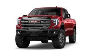 Front Three-Quarters View of the GMC Sierra 1500 AT4X Off-Road Truck