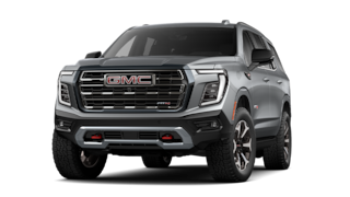 Front Three-Quarters View of the GMC Yukon AT4 Ultimate Full-Size Off-Road SUV