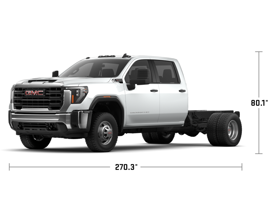 The Specification Highlights of the GMC Sierra HD Chassis Cab